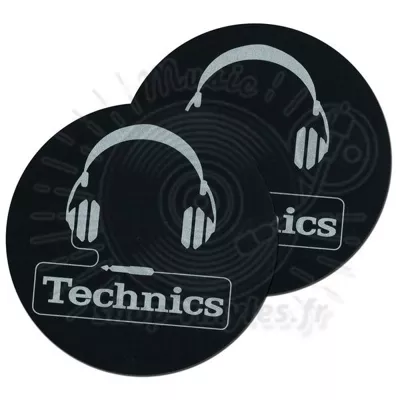 Slipmats Technics-Headphone