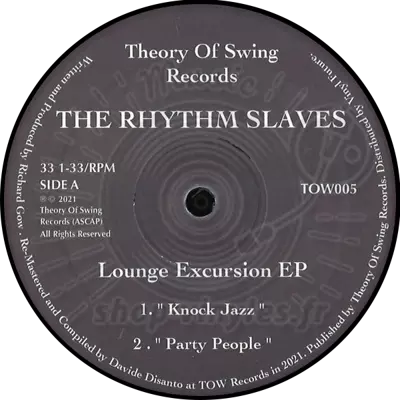 The Rhythm Slaves-Lounge Excursion EP