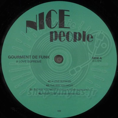 Gourment De Funk Featuring Roy Davis Jr. - A Love Supreme EP