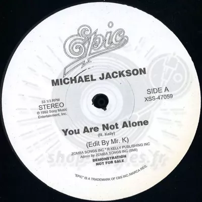 Michael Jackson / Lil Louis-You Are Not Alone / Club Lonley