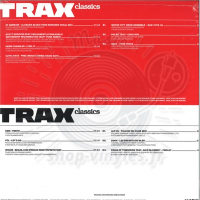 Various Artists - TRAX 02 - HOUSE 2x12