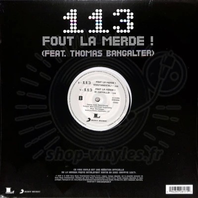 113 Vs Thomas Bangalter (Daft Punk)-113 Fout La Merde