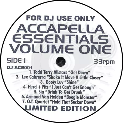 Accapella Essentials-Volume One