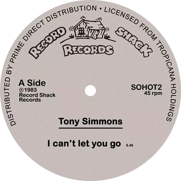 Tony Simmons & Soul Shack-I can’t let you go / Galactic Funk