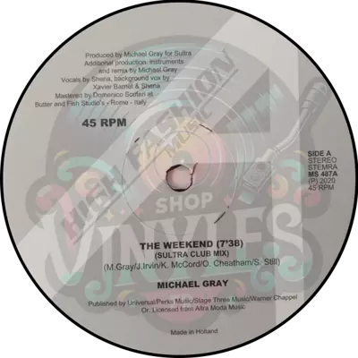 Michael Gray - The Weekend (Michael Gray Sultra Mix)