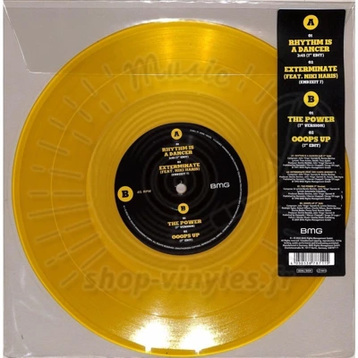 Snap! - RHYTHM IS A DANCER / THE POWER (30TH ANNIVERSARY YELLOW 10 INCH)