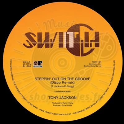 Tony Jackson-Steppin' Out on the Groove LP