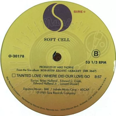 Laid Back & Soft Cell-White Horse / Tainted Love