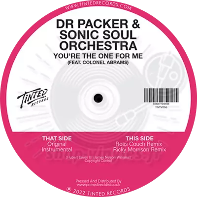Dr Packer & Sonic Soul Orchestra-You're The One For Me EP