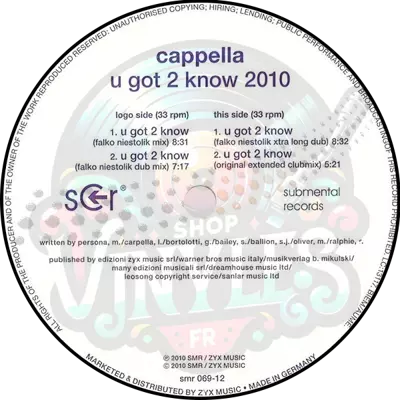 Cappella-U Got 2 Let The Music 2010