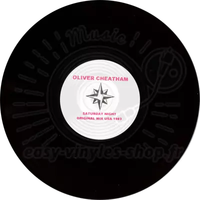 Oliver Cheatham - Get Saturday Night | OC-MM | White - shop-vinyles.fr