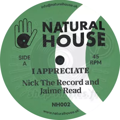 NICK THE RECORD & JAIME READ-I APPRECIATE EP