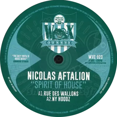 NICOLAS AFTALION-Spirit Of House EP