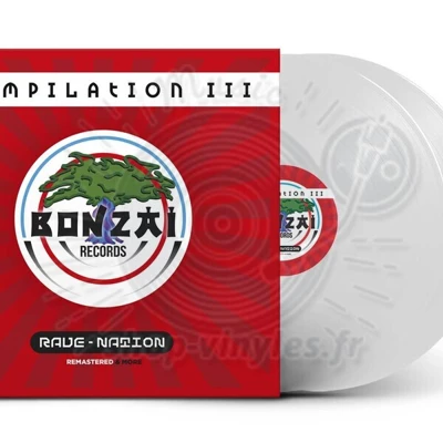 Various-BONZAI COMPILATION III - RAVE NATION 2x12'' (WHITE)