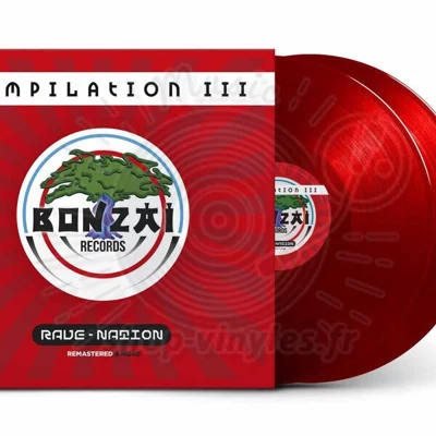 Various-BONZAI COMPILATION III - RAVE NATION 2x12'' (RED)