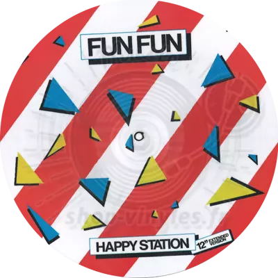 FUN FUN-Happy Station / Color My Love [PICTURE DISQUE]