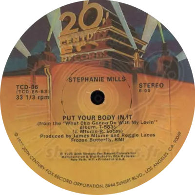 Stephanie Mills-What Cha Gonna Do With My Lovin' / Put Your Body In It