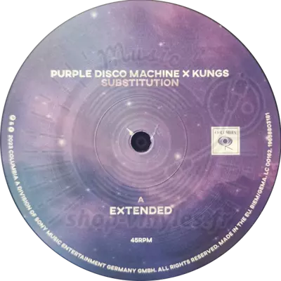 Purple Disco Machine & Kungs-Substituion