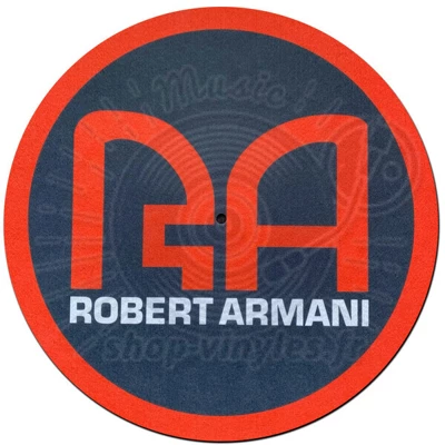 ROBERT ARMANI-SLIPMATS RED BLACK LOGO (Single)