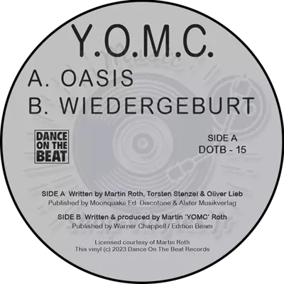 Y.O.M.C.-OASIS / WIEDERGEBURT (2023 OFFICIAL REISSUE)
