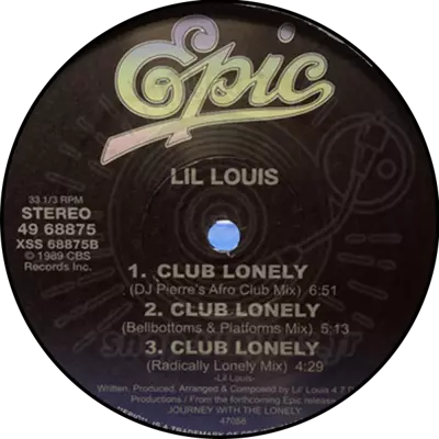 LIL LOUIS-Cub Lonely