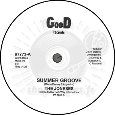 The Joneses-Summer Groove