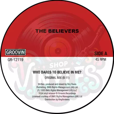 THE BELIEVERS-Who Dares To Believe In Me? (OFFICIAL 2024 REISSUE)