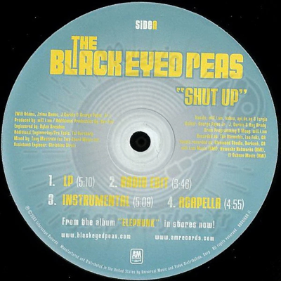 The Black Eyed Peas-Shut Up