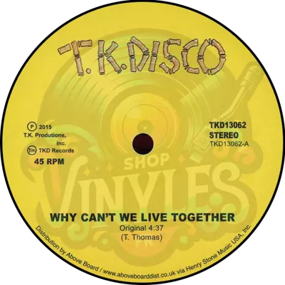 Timmy Thomas-Why Can't We Live Together