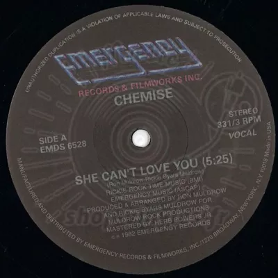 Chemise-She Can't Love You (Reissue Vinyl)