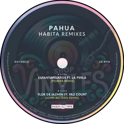 Pahua - Habita - 7 inch Remixes (45t - 7p)