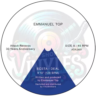 EMMANUEL TOP-THE LEGACY OF  ATTACK RECORDS (30 YEARS ANNIVERSARY 5x12' BOXSET)