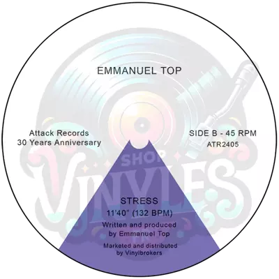 EMMANUEL TOP - THE LEGACY OF   ATTACK RECORDS (30 YEARS ANNIVERSARY 5x12' BOXSET)