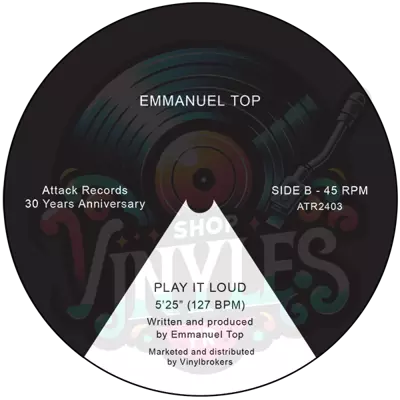 EMMANUEL TOP - THE LEGACY OF   ATTACK RECORDS (30 YEARS ANNIVERSARY 5x12' BOXSET)