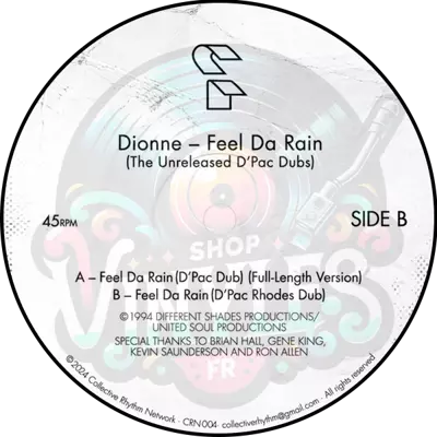 Dionne-Feel Da Rain- D'Pac Dubs